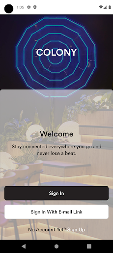 Colony Portal ekran görüntüsü