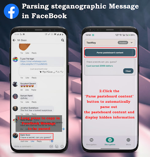 HideMessage:Gizli Sohbet/Gizli ekran görüntüsü