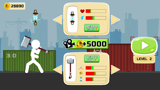 Stickman Fighter Epic Battle 2 ekran görüntüsü