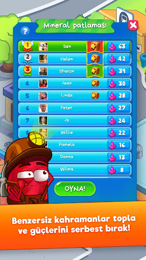 Sugar Heroes - maç-3 oyunu ekran görüntüsü