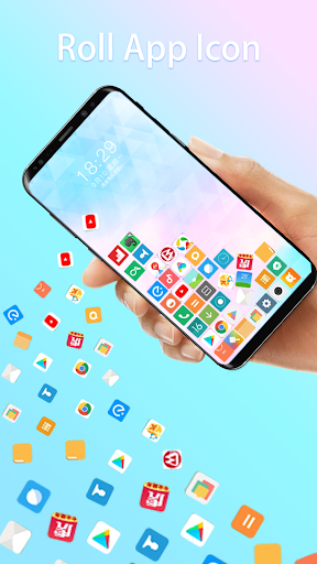 Rolling Icons Live Wallpaper ekran görüntüsü