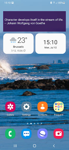 My Inspiration widget ekran görüntüsü