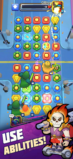 Puzzle Wars:Heroes - Match RPG ekran görüntüsü