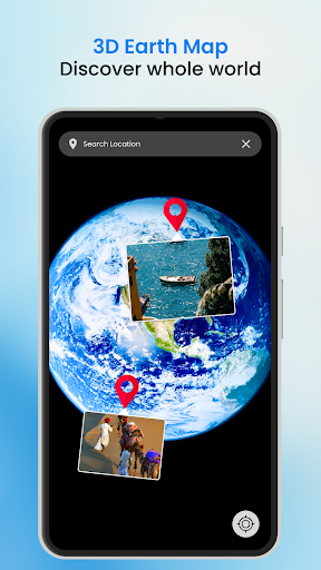 Live Earth 3D Satellite Map ekran görüntüsü
