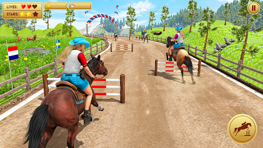 Real Horse Riding Simulator 3D ekran görüntüsü