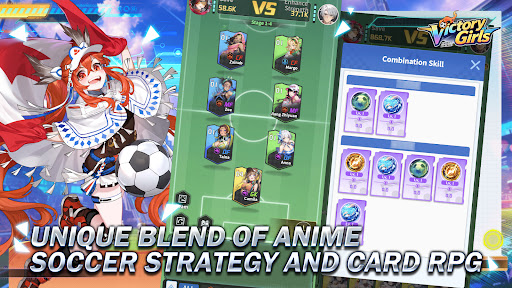Victory Girls: Anime Soccer ekran görüntüsü