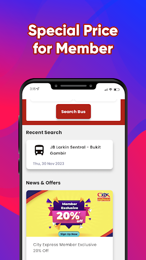 City Express Malaysia ekran görüntüsü