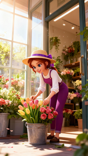 Flower Shop Makeover ekran görüntüsü