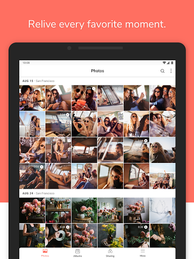 Synology Photos ekran görüntüsü