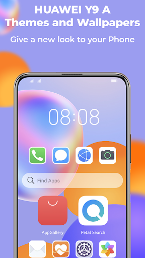 Huawei Y9A Themes Launcher and ekran görüntüsü