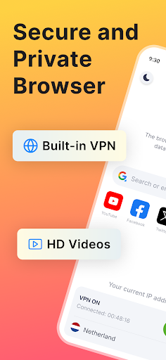 Proxy Browser - VPN, Dark Web ekran görüntüsü