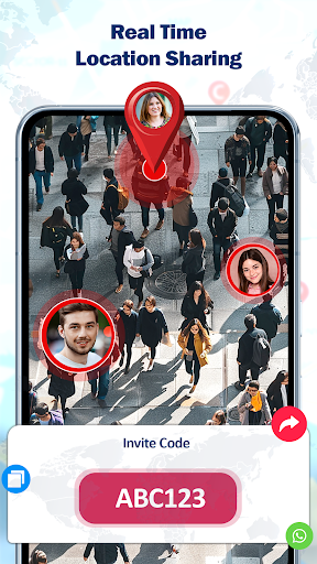 Live Location Sharing ekran görüntüsü