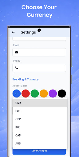 Invoice & Bill Generator App ekran görüntüsü