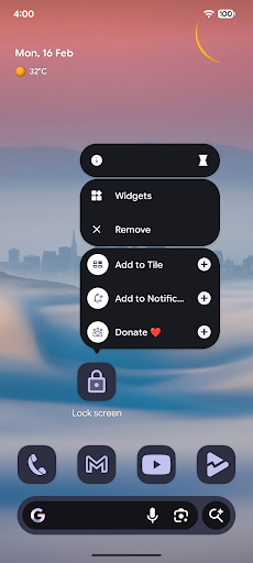 One Click Lock Screen ekran görüntüsü