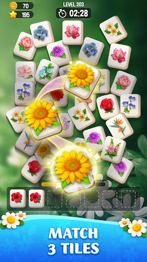 Zen Blossom: Flower Tile Match ekran görüntüsü