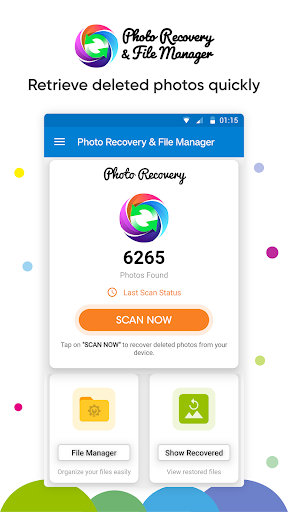 Photo Recovery & File Manager ekran görüntüsü