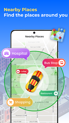 GPS uydu dünya Harita Görünümü ekran görüntüsü