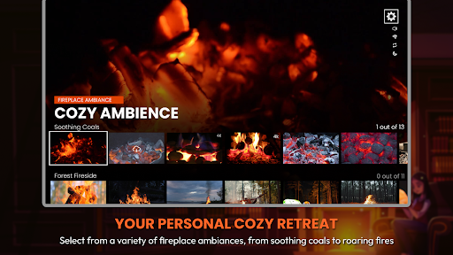 Fireplace Ambiance ekran görüntüsü