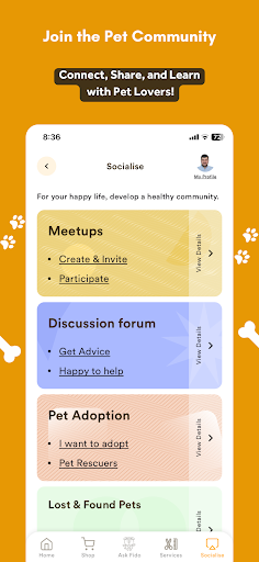 My Pet World - Pet Owner App ekran görüntüsü