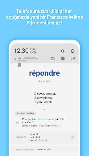 WordBit Fransızca (Alarm) ekran görüntüsü