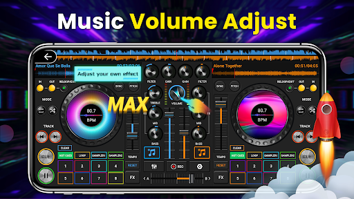 DJ Müzik Mikseri - 3D DJ Çalar ekran görüntüsü