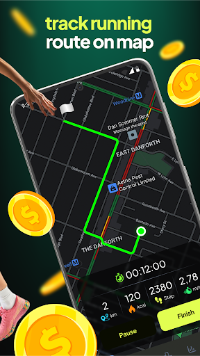 Runcash: Walk, Running to Earn ekran görüntüsü