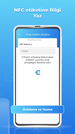 NFC Etiket Okuyucu ekran görüntüsü