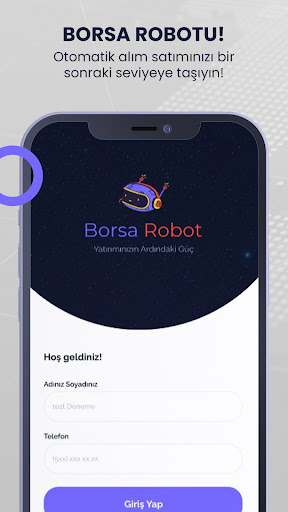 Borsa Robotu ekran görüntüsü