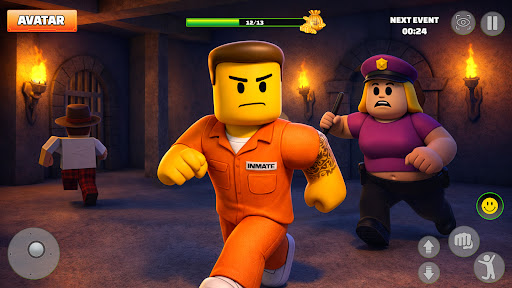 Prison Runner: Obby Parkour 3d ekran görüntüsü