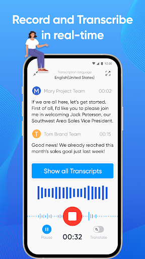 iTranscribe - Voice to Text ekran görüntüsü