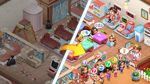 Nurse Rush:Hospital Game ekran görüntüsü