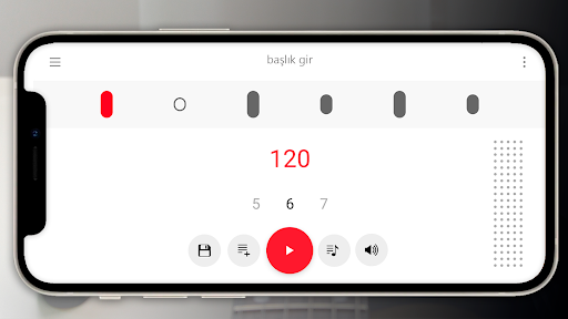 Metronom. Metronome ekran görüntüsü