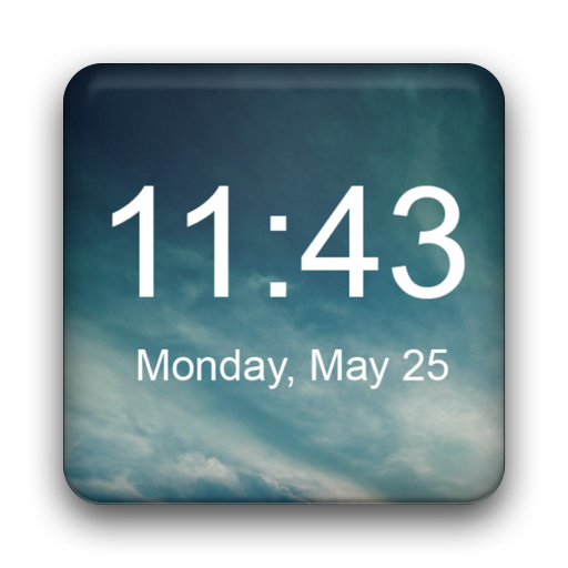 Dijital Saat Widget'ı
