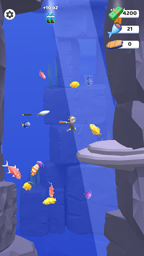 Fish Restaurant: Diving Game ekran görüntüsü