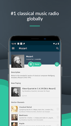 Classical Music Radio ekran görüntüsü