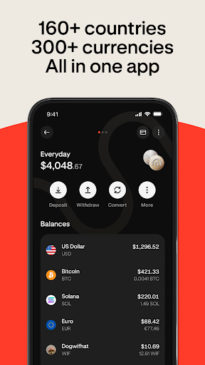 Krak: Money & Crypto Transfer ekran görüntüsü