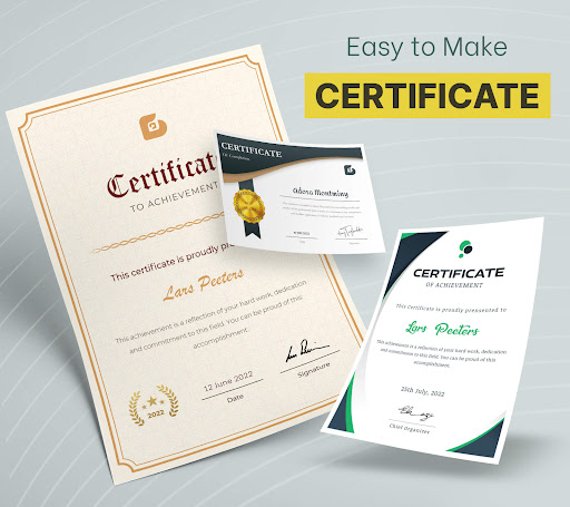 Certificate Templates & Maker ekran görüntüsü