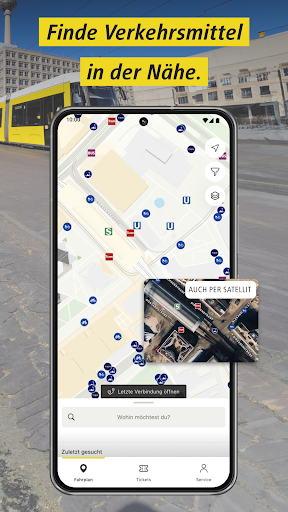 BVG Fahrinfo: Routenplaner ekran görüntüsü