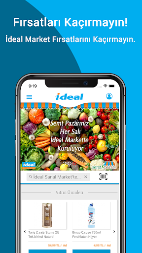 İdeal Sanal Market ekran görüntüsü