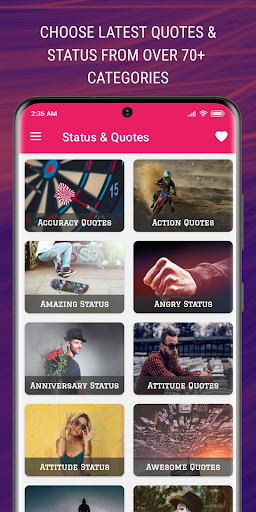 Quotes & Status -Status Quotes ekran görüntüsü