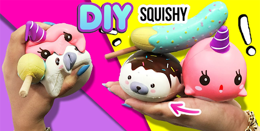 Squishy oyuncaklar yapın! ekran görüntüsü