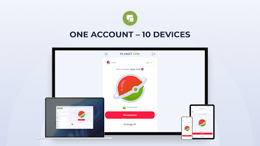 Planet Free VPN for Android TV ekran görüntüsü