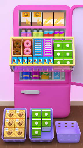 ASMR Restock: Fridge Organizer ekran görüntüsü