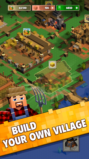 Minetap 3D: Idle-Merge RPG ekran görüntüsü