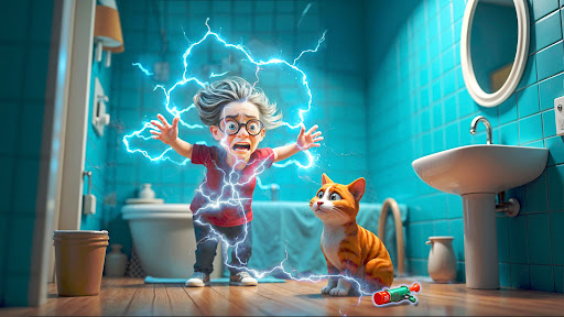 Prank Cat vs Angry Granny ekran görüntüsü