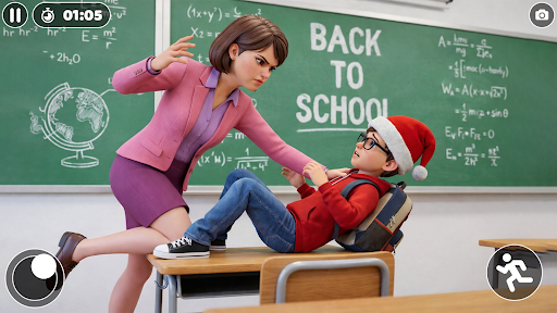 Santa School Escape Simulator ekran görüntüsü