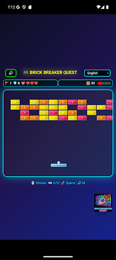 Brick Breaker Quest ekran görüntüsü