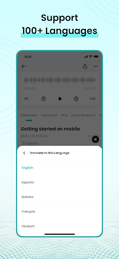 TicNote: AI Recorder & Agent ekran görüntüsü