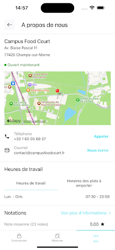 Campus Food Court ekran görüntüsü