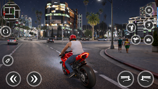 Bike Street Racing Games 2025 ekran görüntüsü